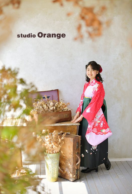 フォトスタジオ　写真館　スタジオ　奈良市　写真　スタジオオレンジ　オレンジ　