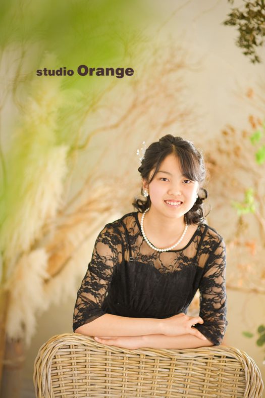 フォトスタジオ　写真館　スタジオ　奈良市　写真　スタジオオレンジ　オレンジ　