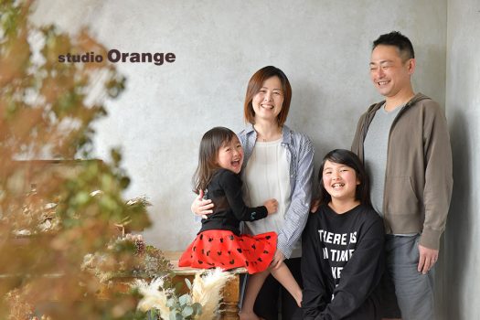 フォトスタジオ　写真館　スタジオ　奈良市　写真　スタジオオレンジ　オレンジ　