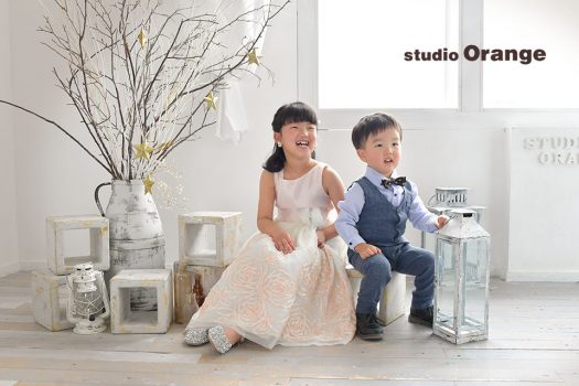 フォトスタジオ　写真館　スタジオ　奈良市　写真　スタジオオレンジ　オレンジ　