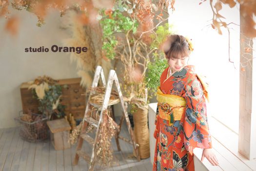 フォトスタジオ　写真館　スタジオ　奈良市　写真　スタジオオレンジ　オレンジ　