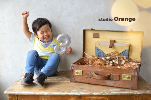 フォトスタジオ　写真館　スタジオ　奈良市　写真　スタジオオレンジ　オレンジ　
