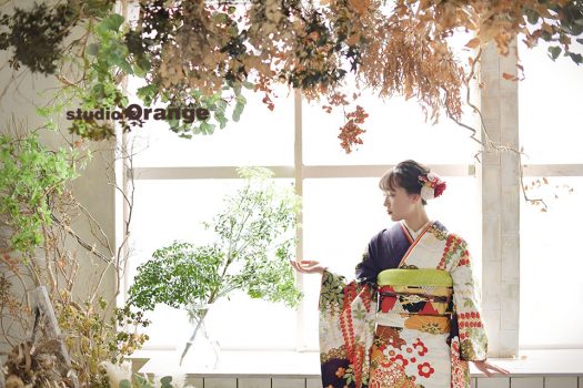 フォトスタジオ　写真館　スタジオ　奈良市　写真　スタジオオレンジ　オレンジ　