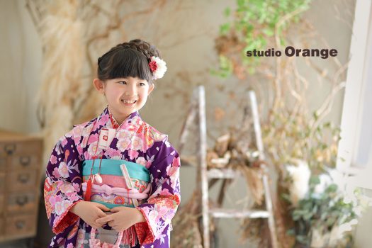 フォトスタジオ　写真館　スタジオ　奈良市　写真　スタジオオレンジ　オレンジ　