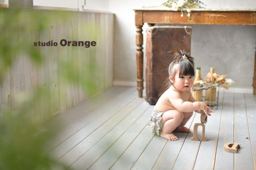 フォトスタジオ　写真館　スタジオ　奈良市　写真　スタジオオレンジ　オレンジ　