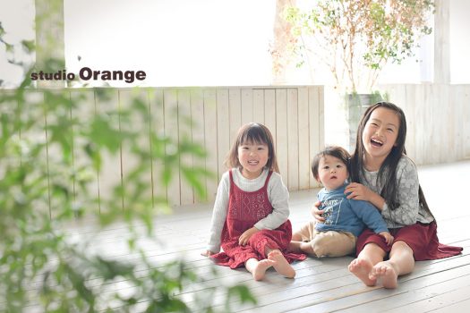 フォトスタジオ　写真館　スタジオ　奈良市　写真　スタジオオレンジ　オレンジ　
