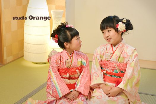 フォトスタジオ　写真館　スタジオ　奈良市　写真　スタジオオレンジ　オレンジ　