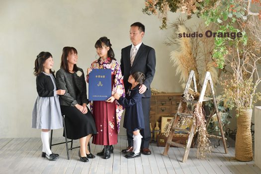 フォトスタジオ　写真館　スタジオ　奈良市　写真　スタジオオレンジ　オレンジ　