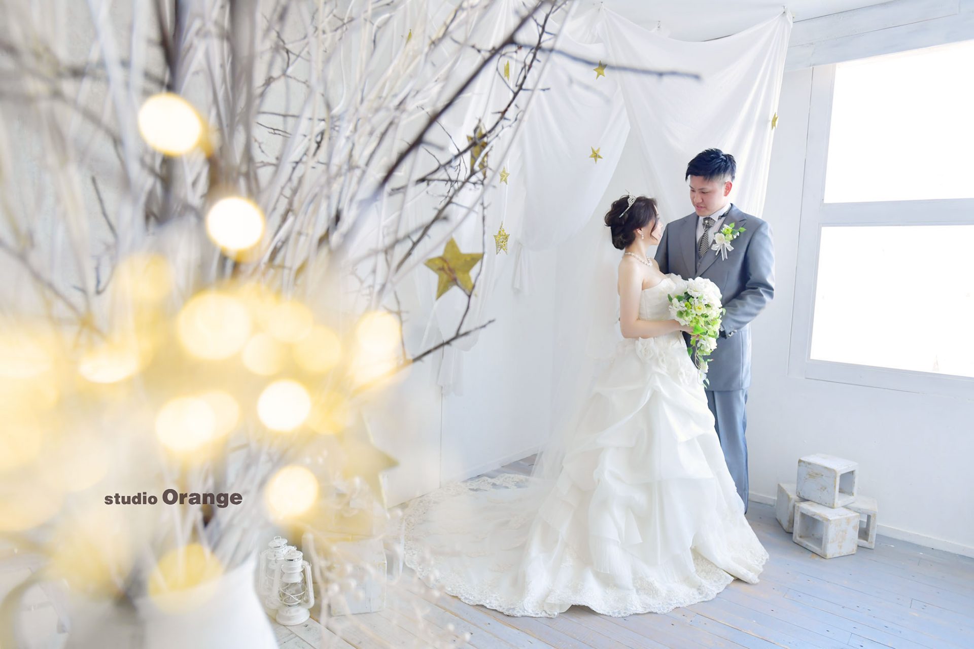前撮りウエディングフォト、写真だけの結婚式