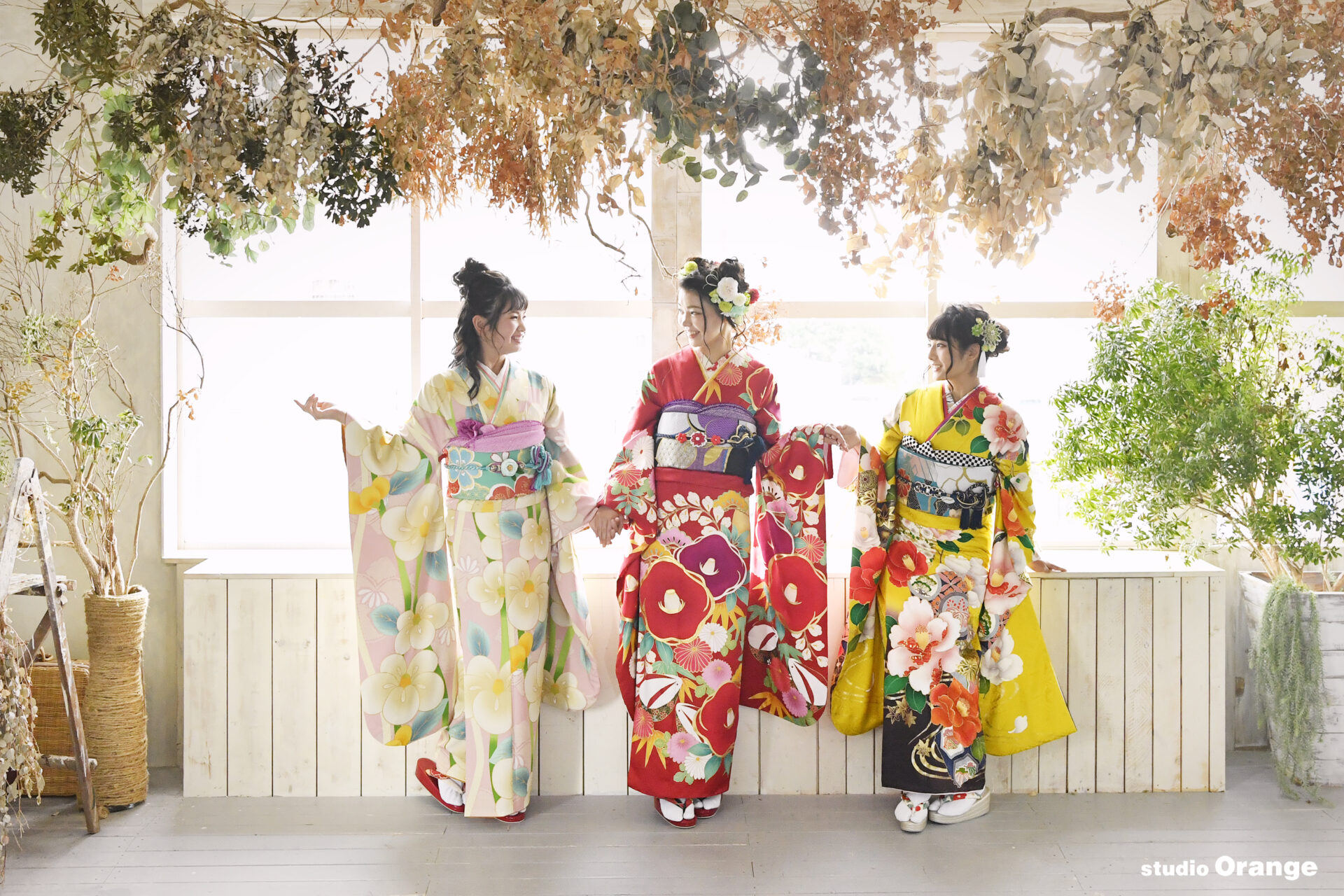 成人式の前撮り撮影。フォトスタジオで撮影するということ