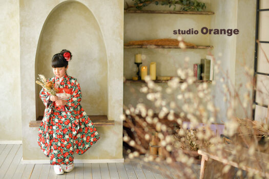 奈良県　奈良市　写真　写真館　オレンジ　スタジオ　スタジオオレンジ　フォト　フォトスタジオ　Photo 子供　大人　バースデー　赤ちゃん　七五三　成人式　入学　卒業　お宮参り　お誕生日　バースデー　着物　家族写真