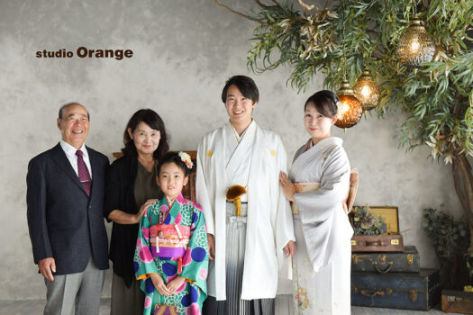奈良県　奈良市　写真　写真館　オレンジ　スタジオ　スタジオオレンジ　フォト　フォトスタジオ　Photo 子供　大人　バースデー　赤ちゃん　七五三　成人式　入学　卒業　お宮参り　お誕生日　バースデー　着物　家族写真