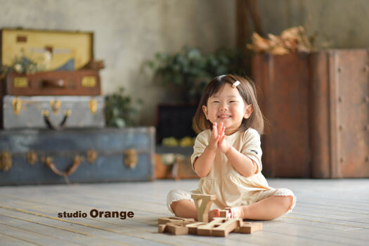 奈良県　奈良市　写真　写真館　オレンジ　スタジオ　スタジオオレンジ　フォト　フォトスタジオ　Photo 子供　大人　バースデー　赤ちゃん　七五三　成人式　入学　卒業　お宮参り　お誕生日　バースデー　着物　家族写真