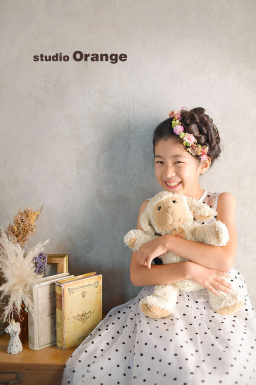 奈良県　奈良市　写真　写真館　オレンジ　スタジオ　スタジオオレンジ　フォト　フォトスタジオ　Photo 子供　大人　バースデー　赤ちゃん　七五三　成人式　入学　卒業　お宮参り　お誕生日　バースデー　着物　家族写真