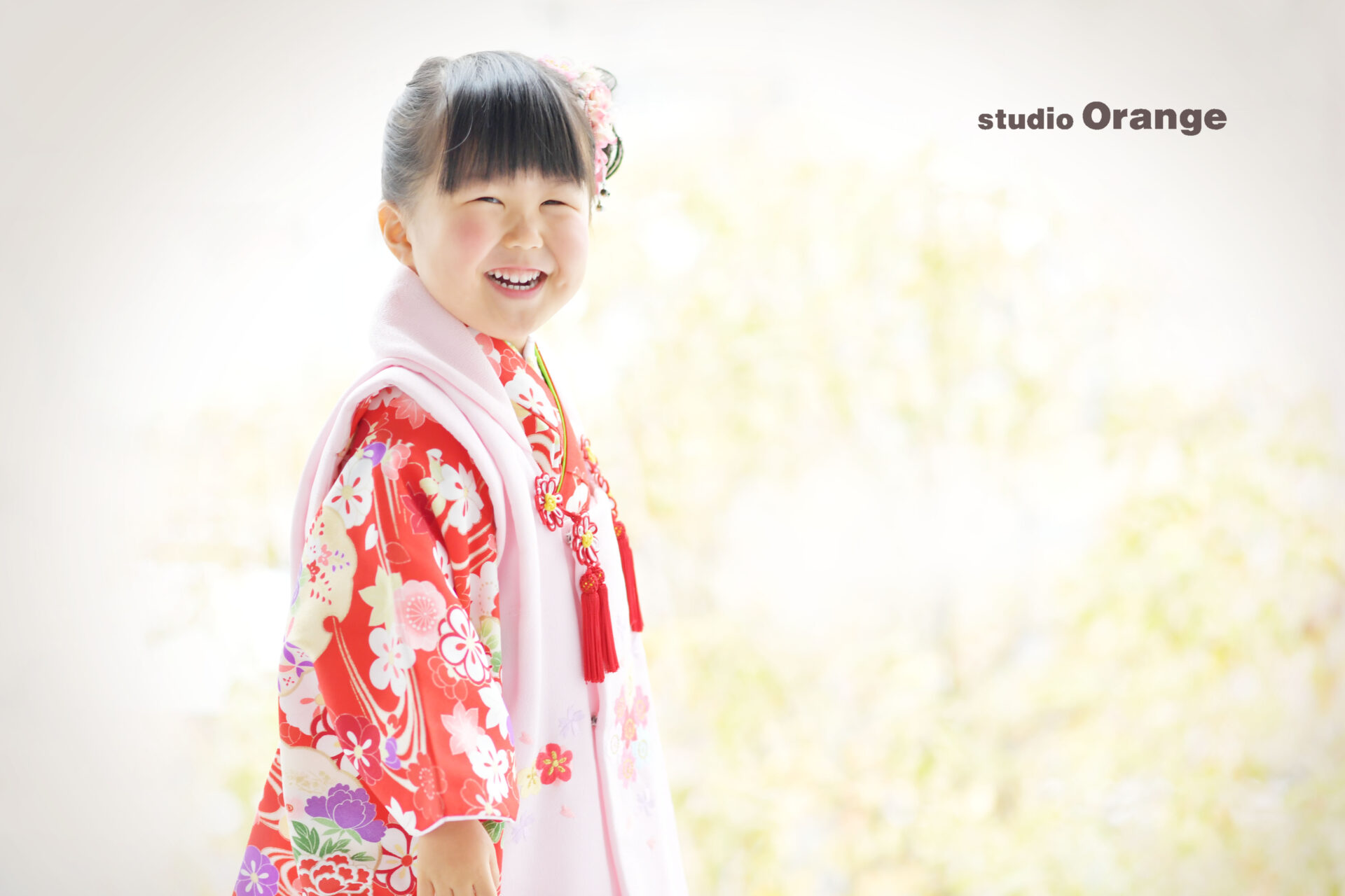 3歳の女の子の七五三撮影