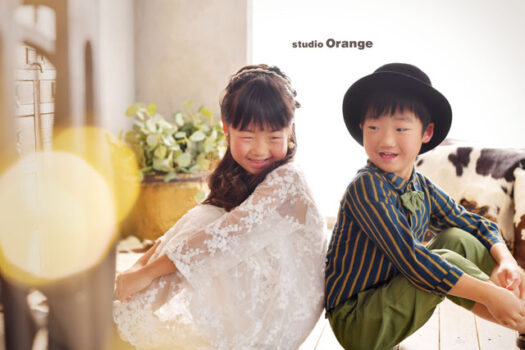 奈良県　奈良市　写真　写真館　オレンジ　スタジオ　スタジオオレンジ　フォト　フォトスタジオ　Photo 子供　大人　バースデー　お宮参り　赤ちゃん　七五三　成人式　入学　卒業　ブライダル　結婚式　写真だけの結婚式　フォトウェディング　ウェディング　袴　振袖　ドレス　打掛　白無垢　色打掛　　