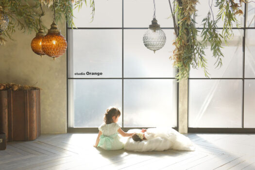 奈良県　奈良市　写真　写真館　オレンジ　スタジオ　スタジオオレンジ　フォト　フォトスタジオ　Photo 子供　大人　バースデー　お宮参り　赤ちゃん　七五三　成人式　入学　卒業　ブライダル　結婚式　写真だけの結婚式　フォトウェディング　ウェディング　袴　振袖　ドレス　打掛　白無垢　色打掛　　