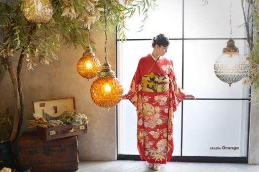 奈良県　奈良市　写真　写真館　オレンジ　スタジオ　スタジオオレンジ　フォト　フォトスタジオ　Photo 子供　大人　バースデー　お宮参り　赤ちゃん　七五三　成人式　入学　卒業　ブライダル　結婚式　写真だけの結婚式　フォトウェディング　ウェディング　袴　振袖　ドレス　打掛　白無垢　色打掛　　