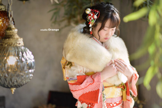 奈良県　奈良市　写真　写真館　オレンジ　スタジオ　スタジオオレンジ　フォト　フォトスタジオ　Photo 子供　大人　バースデー　お宮参り　赤ちゃん　七五三　成人式　入学　卒業　ブライダル　結婚式　写真だけの結婚式　フォトウェディング　ウェディング　袴　振袖　ドレス　打掛　白無垢　色打掛　　