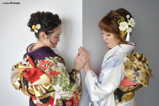 奈良県　奈良市　写真　写真館　オレンジ　スタジオ　スタジオオレンジ　フォト　フォトスタジオ　Photo 子供　大人　バースデー　お宮参り　赤ちゃん　七五三　成人式　入学　卒業　ブライダル　結婚式　写真だけの結婚式　フォトウェディング　ウェディング　袴　振袖　ドレス　打掛　白無垢　色打掛　　