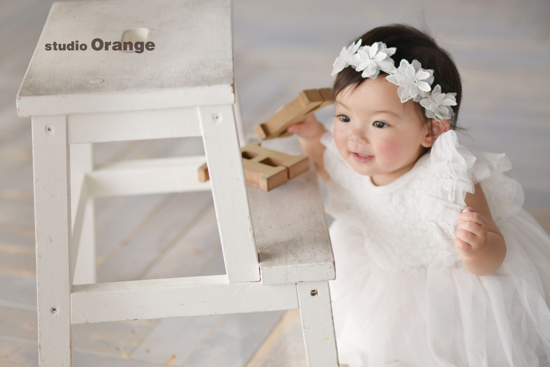 奈良市からお越しの1歳お誕生日撮影