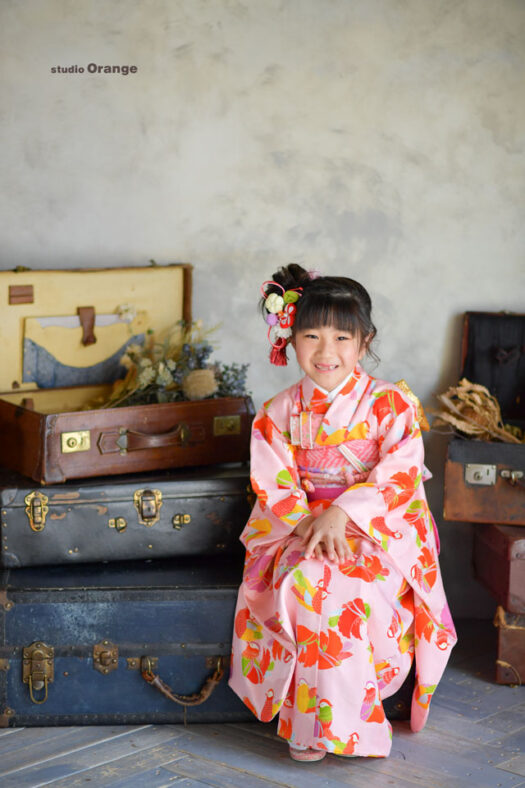 奈良県　奈良市　写真　写真館　オレンジ　スタジオ　スタジオオレンジ　フォト　フォトスタジオ　Photo 子供　大人　バースデー　お宮参り　赤ちゃん　七五三　成人式　入学　卒業　ブライダル　結婚式　写真だけの結婚式　フォトウェディング　ウェディング　袴　振袖　ドレス　打掛　白無垢　色打掛　　