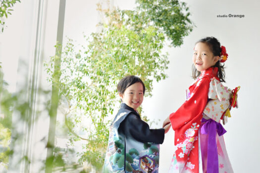 奈良県　奈良市　写真　写真館　オレンジ　スタジオ　スタジオオレンジ　フォト　フォトスタジオ　Photo 子供　大人　バースデー　お宮参り　赤ちゃん　七五三　成人式　入学　卒業　ブライダル　結婚式　写真だけの結婚式　フォトウェディング　ウェディング　袴　振袖　ドレス　打掛　白無垢　色打掛　　