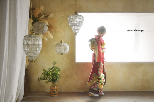 奈良県　奈良市　写真　写真館　オレンジ　スタジオ　スタジオオレンジ　フォト　フォトスタジオ　Photo 子供　大人　バースデー　お宮参り　赤ちゃん　七五三　成人式　入学　卒業　ブライダル　結婚式　写真だけの結婚式　フォトウェディング　ウェディング　袴　振袖　ドレス　打掛　白無垢　色打掛　　