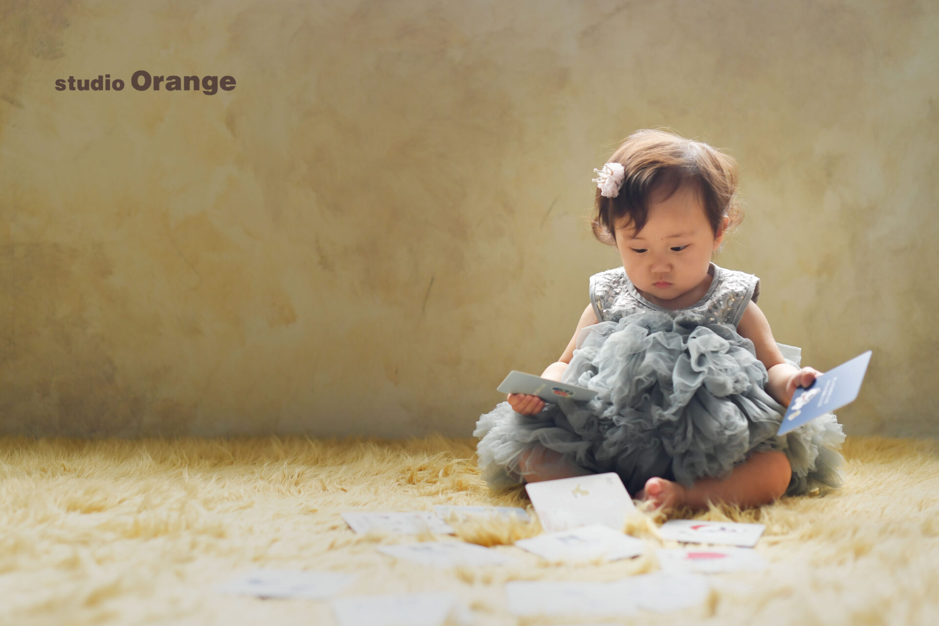 1歳のお誕生日撮影ではどんなお持ち込みがある？