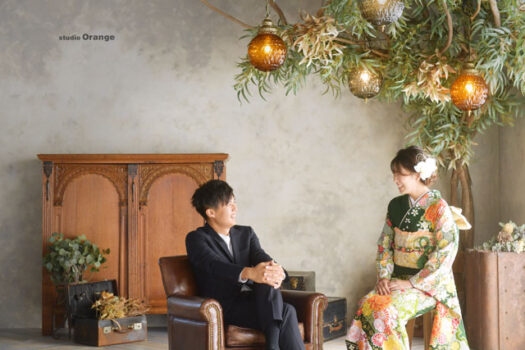 奈良県　奈良市　写真　写真館　オレンジ　スタジオ　スタジオオレンジ　フォト　フォトスタジオ　Photo 子供　大人　バースデー　お宮参り　赤ちゃん　七五三　成人式　入学　卒業　ブライダル　結婚式　写真だけの結婚式　フォトウェディング　ウェディング　袴　振袖　ドレス　打掛　白無垢　色打掛　　