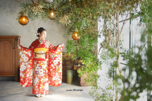 奈良県　奈良市　写真　写真館　オレンジ　スタジオ　スタジオオレンジ　フォト　フォトスタジオ　Photo 子供　大人　バースデー　お宮参り　赤ちゃん　七五三　成人式　入学　卒業　ブライダル　結婚式　写真だけの結婚式　フォトウェディング　ウェディング　袴　振袖　ドレス　打掛　白無垢　色打掛　　