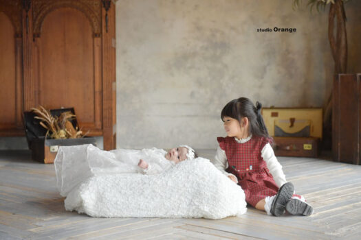 奈良県　奈良市　写真　写真館　オレンジ　スタジオ　スタジオオレンジ　フォト　フォトスタジオ　Photo 子供　大人　バースデー　お宮参り　赤ちゃん　七五三　成人式　入学　卒業　ブライダル　結婚式　写真だけの結婚式　フォトウェディング　ウェディング　袴　振袖　ドレス　打掛　白無垢　色打掛　　