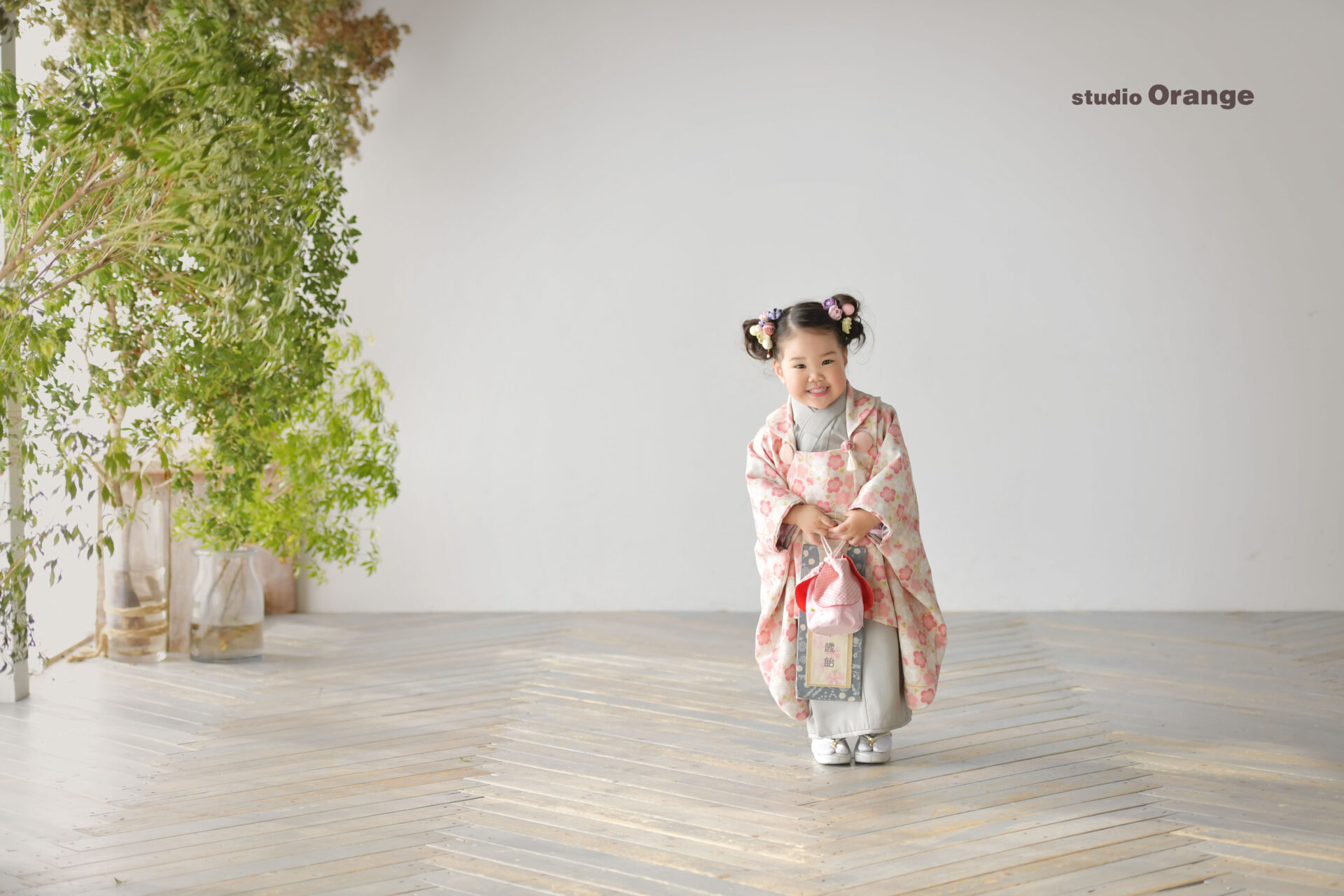 奈良市からお越しの3歳七五三撮影