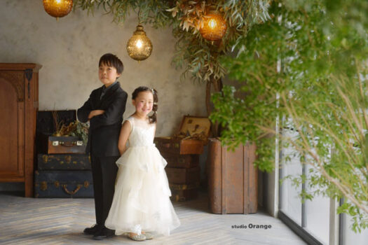 奈良県　奈良市　写真　写真館　オレンジ　スタジオ　スタジオオレンジ　フォト　フォトスタジオ　Photo 子供　大人　バースデー　お宮参り　赤ちゃん　七五三　成人式　入学　卒業　ブライダル　結婚式　写真だけの結婚式　フォトウェディング　ウェディング　袴　振袖　ドレス　打掛　白無垢　色打掛　　