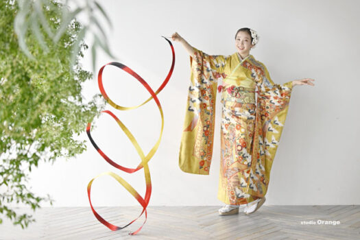 奈良県　奈良市　写真　写真館　オレンジ　スタジオ　スタジオオレンジ　フォト　フォトスタジオ　Photo 子供　大人　バースデー　お宮参り　赤ちゃん　七五三　成人式　入学　卒業　ブライダル　結婚式　写真だけの結婚式　フォトウェディング　ウェディング　袴　振袖　ドレス　打掛　白無垢　色打掛　　