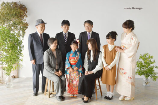 奈良県　奈良市　写真　写真館　オレンジ　スタジオ　スタジオオレンジ　フォト　フォトスタジオ　Photo 子供　大人　バースデー　お宮参り　赤ちゃん　七五三　成人式　入学　卒業　ブライダル　結婚式　写真だけの結婚式　フォトウェディング　ウェディング　袴　振袖　ドレス　打掛　白無垢　色打掛　　