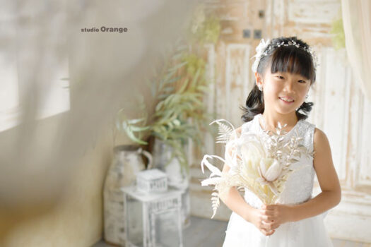 奈良県　奈良市　写真　写真館　オレンジ　スタジオ　スタジオオレンジ　フォト　フォトスタジオ　Photo 子供　大人　バースデー　お宮参り　赤ちゃん　七五三　成人式　入学　卒業　ブライダル　結婚式　写真だけの結婚式　フォトウェディング　ウェディング　袴　振袖　ドレス　打掛　白無垢　色打掛　　