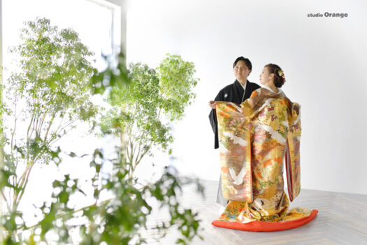 奈良県　奈良市　写真　写真館　オレンジ　スタジオ　スタジオオレンジ　フォト　フォトスタジオ　Photo 子供　大人　バースデー　お宮参り　赤ちゃん　七五三　成人式　入学　卒業　ブライダル　結婚式　写真だけの結婚式　フォトウェディング　ウェディング　袴　振袖　ドレス　打掛　白無垢　色打掛　　