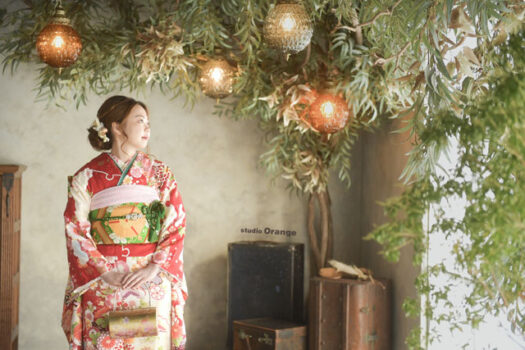 奈良県　奈良市　写真　写真館　オレンジ　スタジオ　スタジオオレンジ　フォト　フォトスタジオ　Photo 子供　大人　バースデー　お宮参り　赤ちゃん　七五三　成人式　入学　卒業　ブライダル　結婚式　写真だけの結婚式　フォトウェディング　ウェディング　袴　振袖　ドレス　打掛　白無垢　色打掛　　