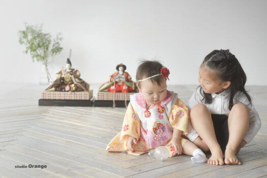 奈良県　奈良市　写真　写真館　オレンジ　スタジオ　スタジオオレンジ　フォト　フォトスタジオ　Photo 子供　大人　バースデー　お宮参り　赤ちゃん　七五三　成人式　入学　卒業　ブライダル　結婚式　写真だけの結婚式　フォトウェディング　ウェディング　袴　振袖　ドレス　打掛　白無垢　色打掛　　