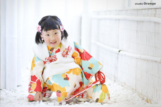 奈良県　奈良市　写真　写真館　オレンジ　スタジオ　スタジオオレンジ　フォト　フォトスタジオ　Photo 子供　大人　バースデー　お宮参り　赤ちゃん　七五三　成人式　入学　卒業　ブライダル　結婚式　写真だけの結婚式　フォトウェディング　ウェディング　袴　振袖　ドレス　打掛　白無垢　色打掛　　