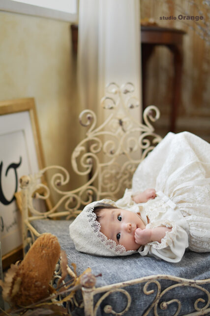 ベビードレス スタジオオレンジ 奈良 お宮参り