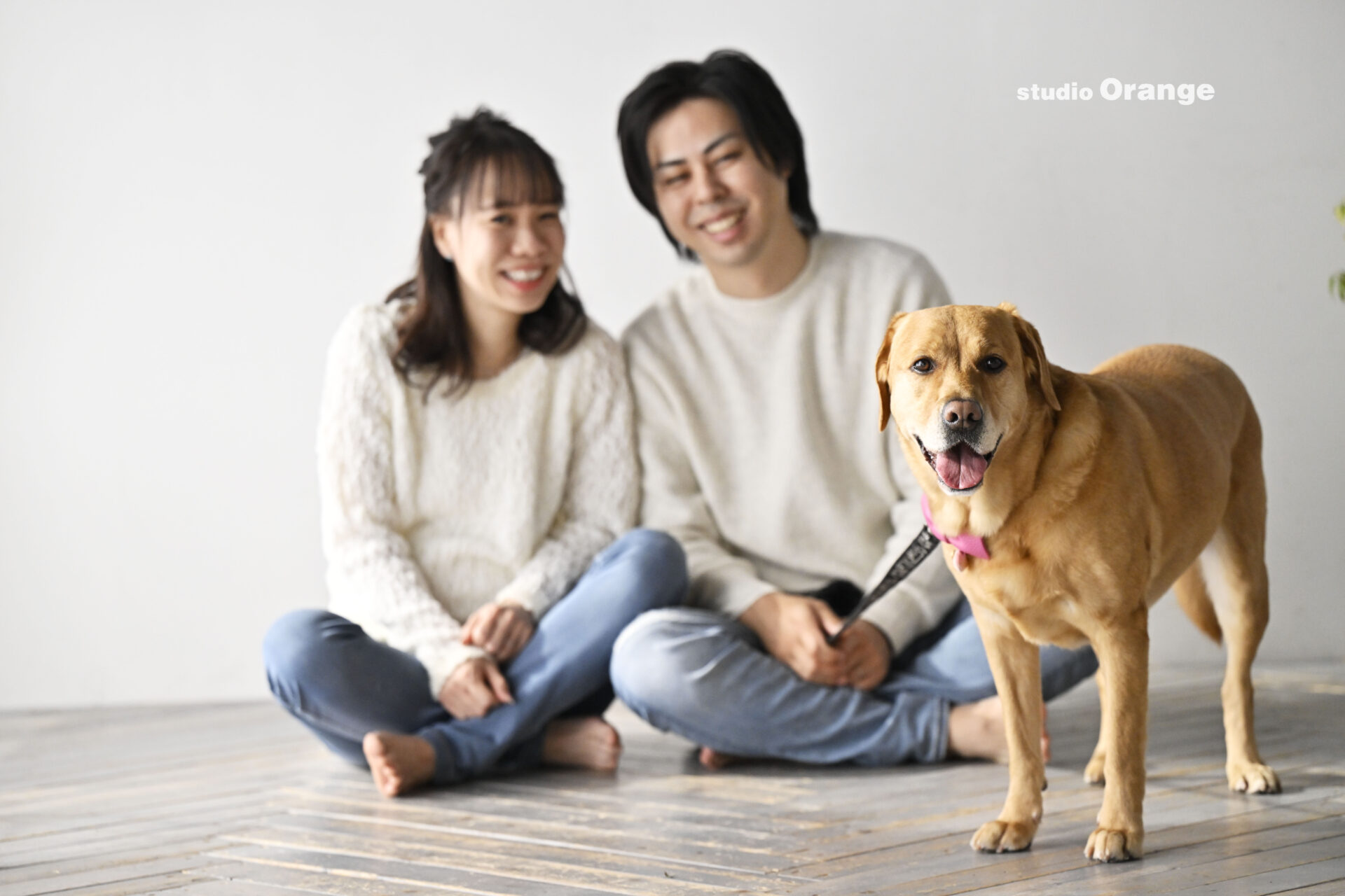 ペットも一緒にマタニティフォト！！
