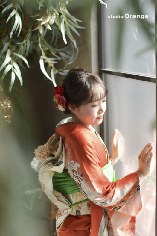 奈良県　奈良市　写真　写真館　オレンジ　スタジオ　スタジオオレンジ　フォト　フォトスタジオ　Photo 子供　大人　バースデー　お宮参り　赤ちゃん　七五三　成人式　入学　卒業　ブライダル　結婚式　写真だけの結婚式　フォトウェディング　ウェディング　袴　振袖　ドレス　打掛　白無垢　色打掛　　