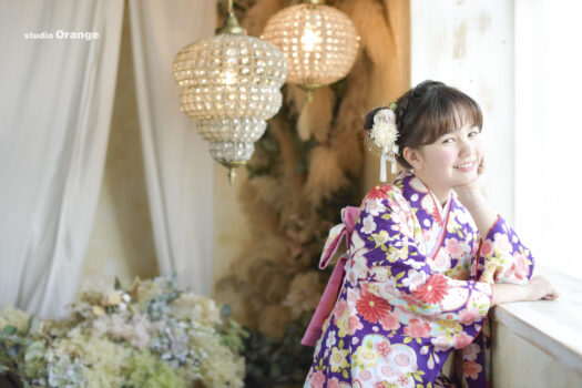 奈良県　奈良市　写真　写真館　オレンジ　スタジオ　スタジオオレンジ　フォト　フォトスタジオ　Photo 子供　大人　バースデー　お宮参り　赤ちゃん　七五三　成人式　入学　卒業　ブライダル　結婚式　写真だけの結婚式　フォトウェディング　ウェディング　袴　振袖　ドレス　打掛　白無垢　色打掛　　