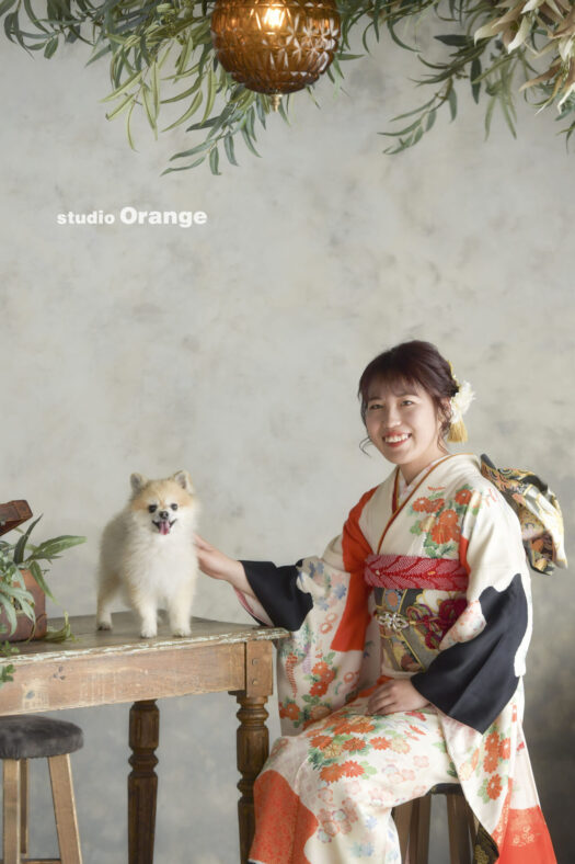 奈良県　奈良市　写真　写真館　オレンジ　スタジオ　スタジオオレンジ　フォト　フォトスタジオ　Photo 子供　大人　バースデー　お宮参り　赤ちゃん　七五三　成人式　入学　卒業　ブライダル　結婚式　写真だけの結婚式　フォトウェディング　ウェディング　袴　振袖　ドレス　打掛　白無垢　色打掛　　