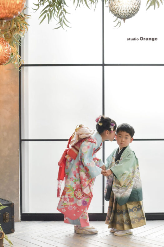 奈良県　奈良市　写真　写真館　オレンジ　スタジオ　スタジオオレンジ　フォト　フォトスタジオ　Photo 子供　大人　バースデー　お宮参り　赤ちゃん　七五三　成人式　入学　卒業　ブライダル　結婚式　写真だけの結婚式　フォトウェディング　ウェディング　袴　振袖　ドレス　打掛　白無垢　色打掛　　