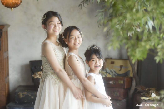 奈良県　奈良市　写真　写真館　オレンジ　スタジオ　スタジオオレンジ　フォト　フォトスタジオ　Photo 子供　大人　バースデー　お宮参り　赤ちゃん　七五三　成人式　入学　卒業　ブライダル　結婚式　写真だけの結婚式　フォトウェディング　ウェディング　袴　振袖　ドレス　打掛　白無垢　色打掛　　