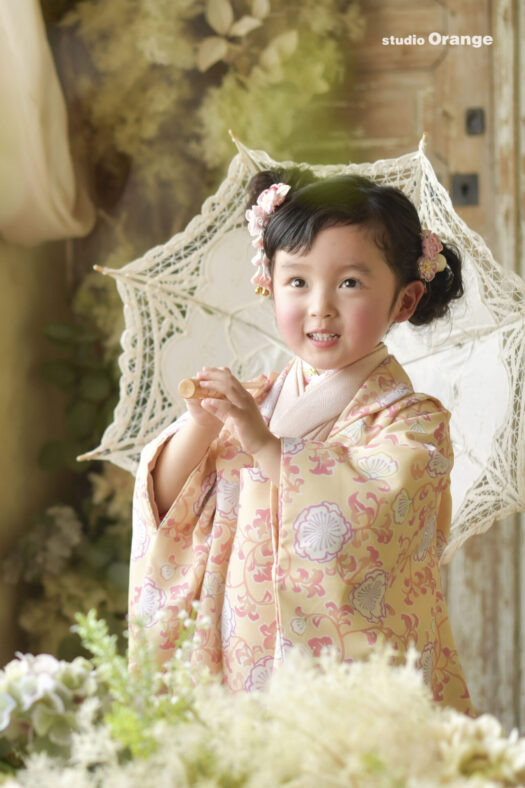 奈良県　奈良市　写真　写真館　オレンジ　スタジオ　スタジオオレンジ　フォト　フォトスタジオ　Photo 子供　大人　バースデー　お宮参り　赤ちゃん　七五三　成人式　入学　卒業　ブライダル　結婚式　写真だけの結婚式　フォトウェディング　ウェディング　袴　振袖　ドレス　打掛　白無垢　色打掛　　