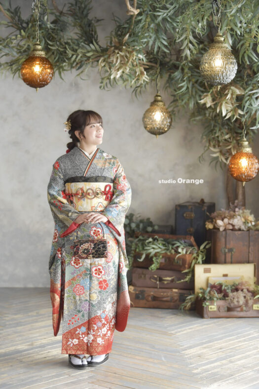 奈良県　奈良市　写真　写真館　オレンジ　スタジオ　スタジオオレンジ　フォト　フォトスタジオ　Photo 子供　大人　バースデー　お宮参り　赤ちゃん　七五三　成人式　入学　卒業　ブライダル　結婚式　写真だけの結婚式　フォトウェディング　ウェディング　袴　振袖　ドレス　打掛　白無垢　色打掛　　